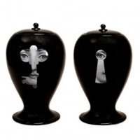 Bitossi Fornasetti vase Lock and Key 