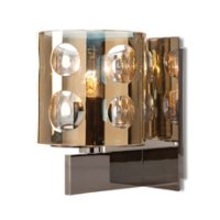 Terzani light A touch of red -  gold