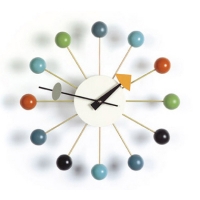 Vitra wall clock Ball - multicolor 