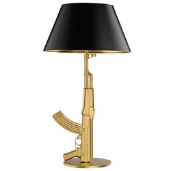 Flos lamp table gun by Philippe Starck 