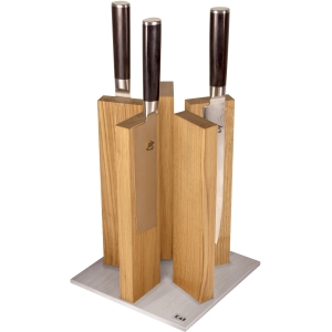 Kai magnetic knife-block stonehenge red wood 