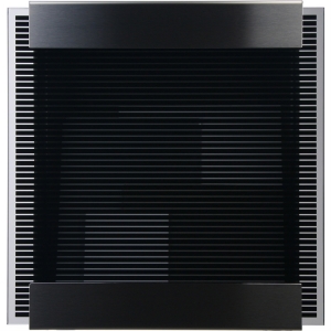 Letterbox Glasnost glass black-stripes 