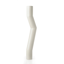 Bitossi vase Tube - monochrome white 