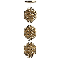 Verner Panton pendant lamp Spiral - gold 