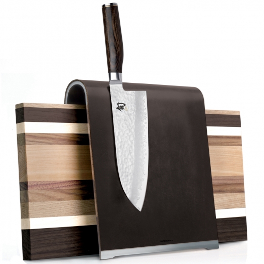 Kai magnetic knife-block stonehenge red wood 