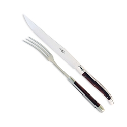 Forge de Laguiole carving knife and fork 