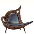 Homebasic chair Birdy - leather